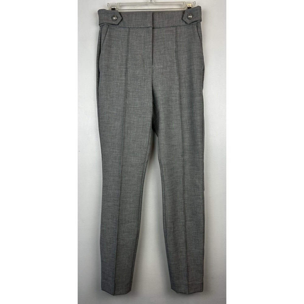 Express Pants Womens 4 R Skinny High Rise Gray Classy Classic Minimalist Capsule